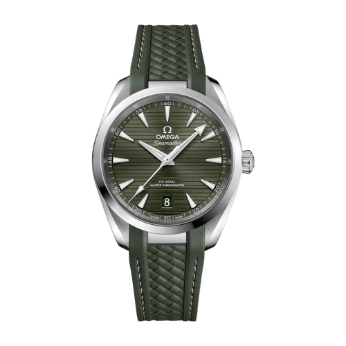 Omega Seamaster Aqua Terra 150M Green Steel Rubber 38mm