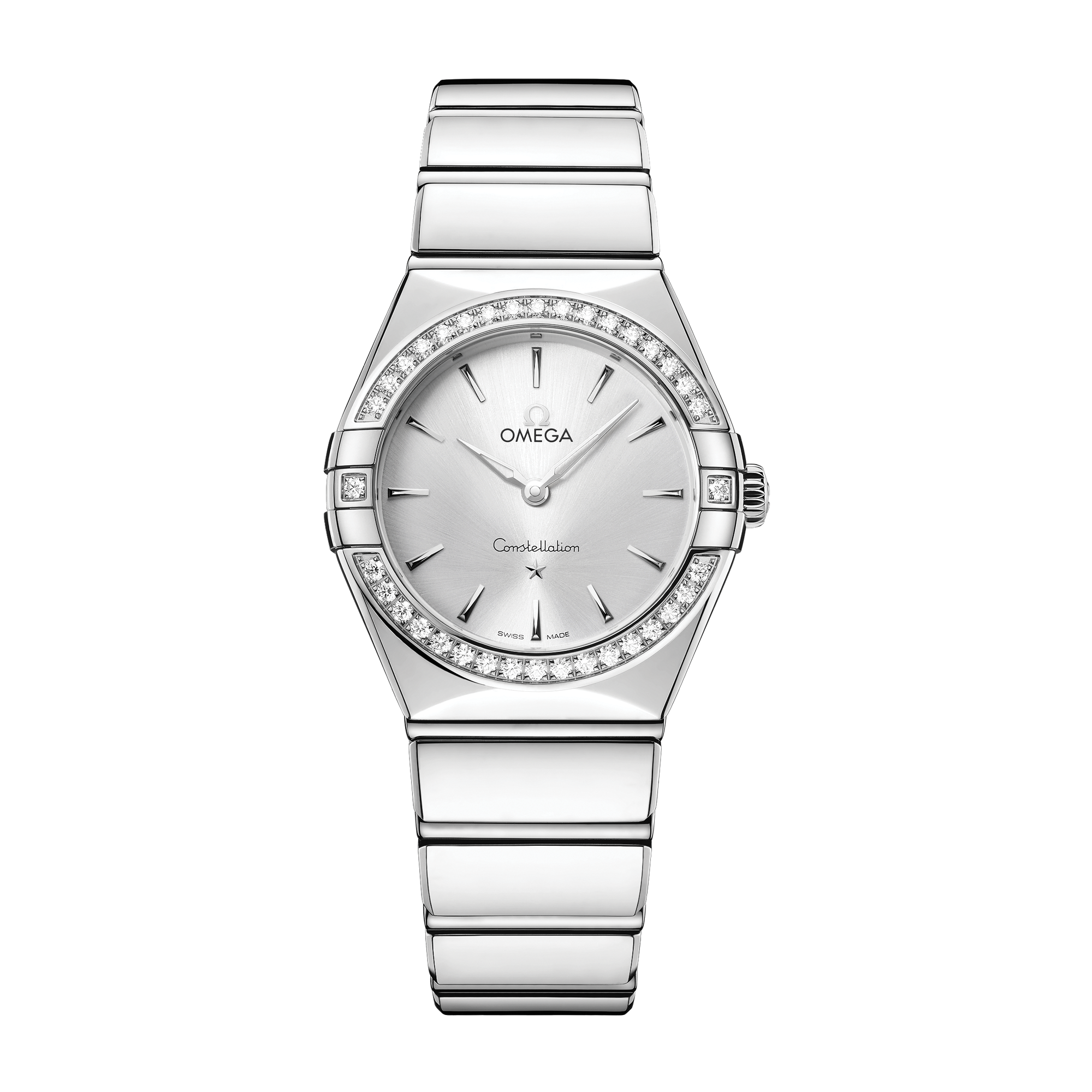 Omega Constellation Silver Steel 28mm