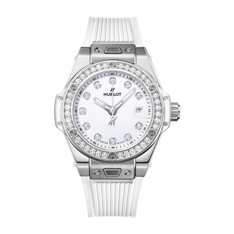 Hublot Big Bang One Click White Steel Rubber 33mm