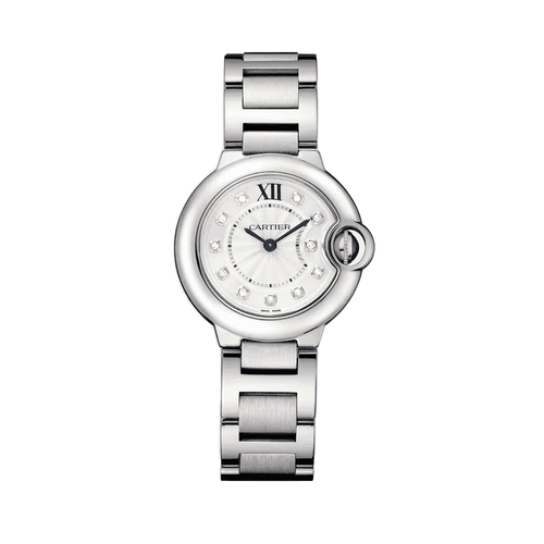 Cartier Ballon Bleu 28 mm Silver Steel 28mm
