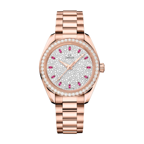Omega Seamaster Aqua Terra 150M Pink Rose Gold 34mm