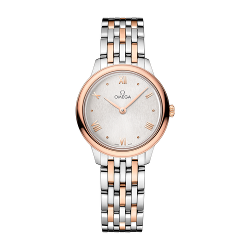 Omega De Ville Prestige Silver Two-Tone 27.5mm