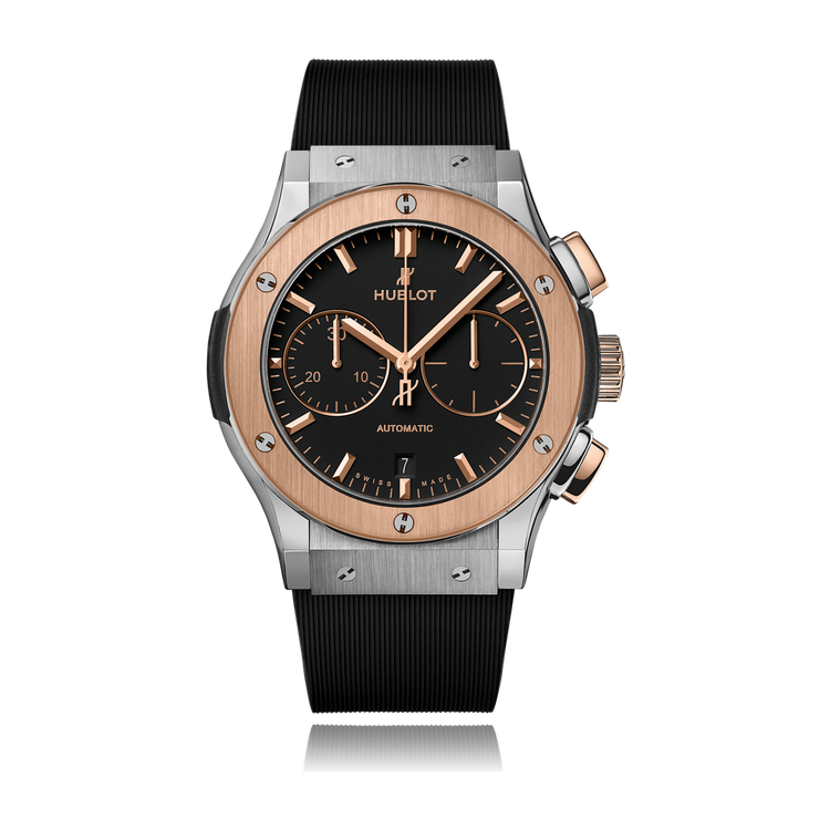 Hublot Classic Fusion Black Titanium & King Gold Rubber 45mm