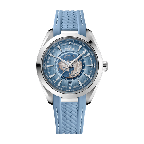 Omega Seamaster Aqua Terra 150M Blue Steel Rubber 43mm