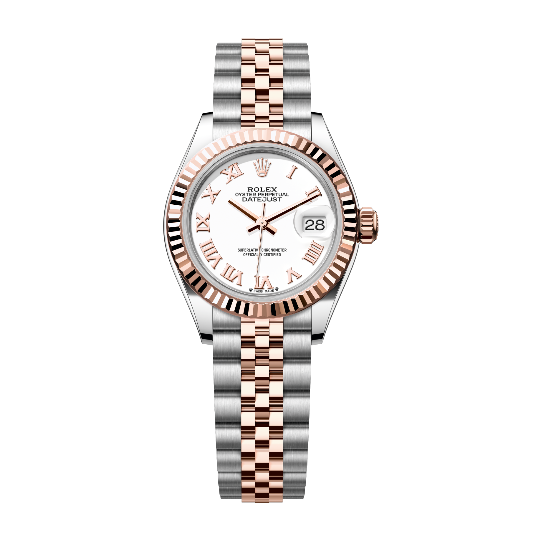 Rolex Lady-Datejust White Two-Tone 28mm
