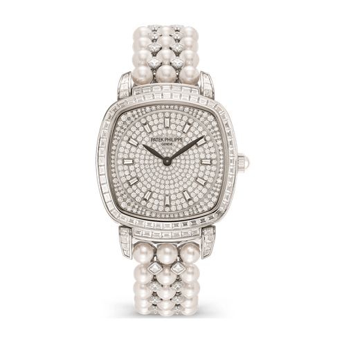 Patek Philippe Gondolo Diamond Pave White Gold 31 x 34.8mm