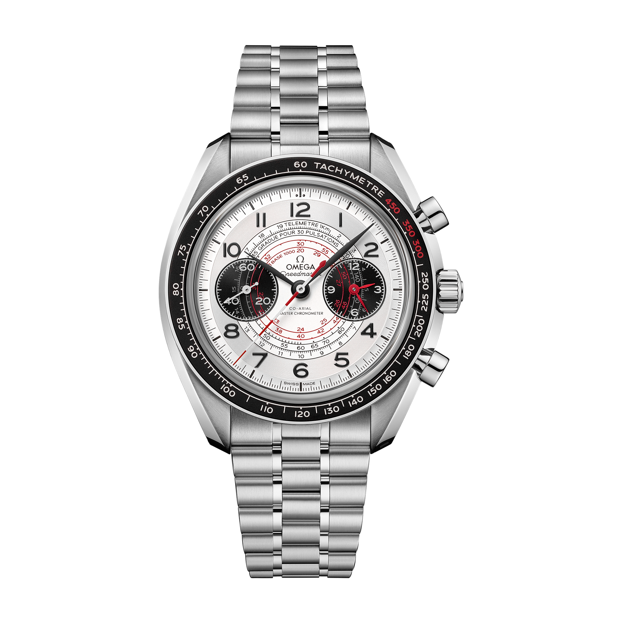 Omega Speedmaster Chronoscope Silver Steel 43mm