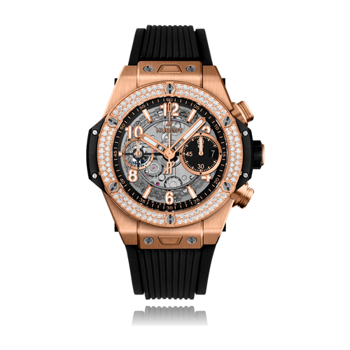 Hublot Big Bang Unico Skeleton King Gold Rubber 42mm