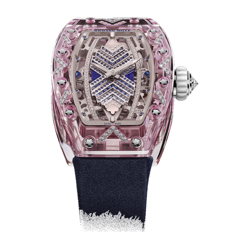Richard Mille RM 07-02 Diamond Pave Sapphire Fabric 32.9mm