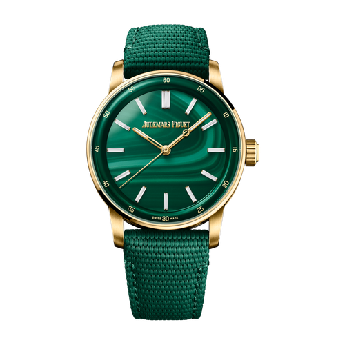 Audemars Piguet Code 11.59 Selfwinding Green Yellow Gold Rubber 41mm