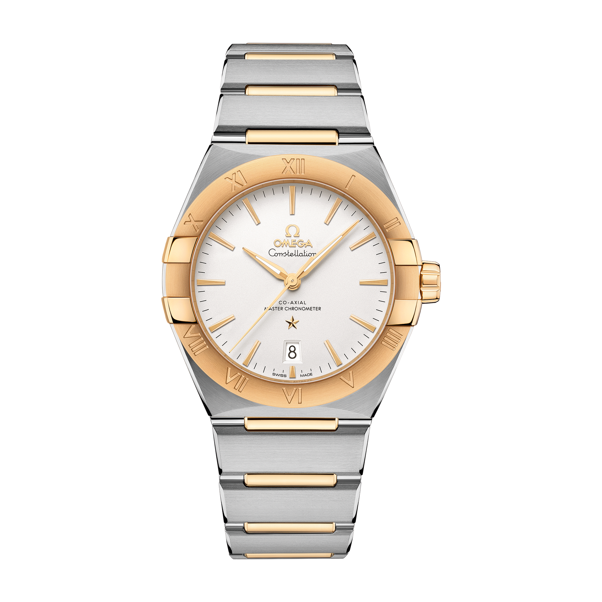 Omega Constellation Silver Two-Tone 39mm