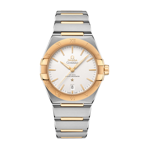Omega Constellation Silver Two-Tone 39mm