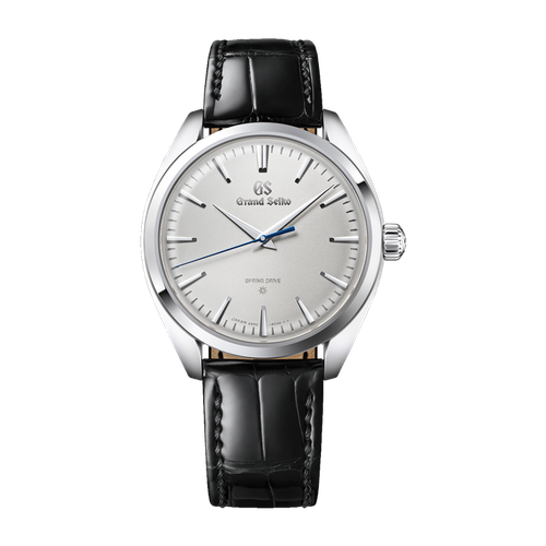 Grand Seiko Masterpiece Silver Platinum Alligator Leather 38.5mm