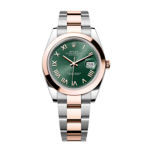 Rolex Datejust 41 Green Two-Tone 41mm