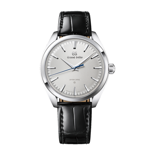 Grand Seiko Masterpiece Silver Platinum Alligator Leather 38.5mm