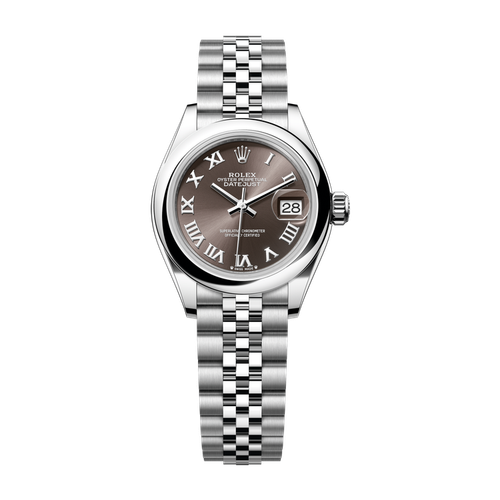 Rolex Lady-Datejust Dark Grey Steel 28mm