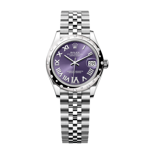 Rolex Datejust 31 Purple Steel & White Gold 31mm