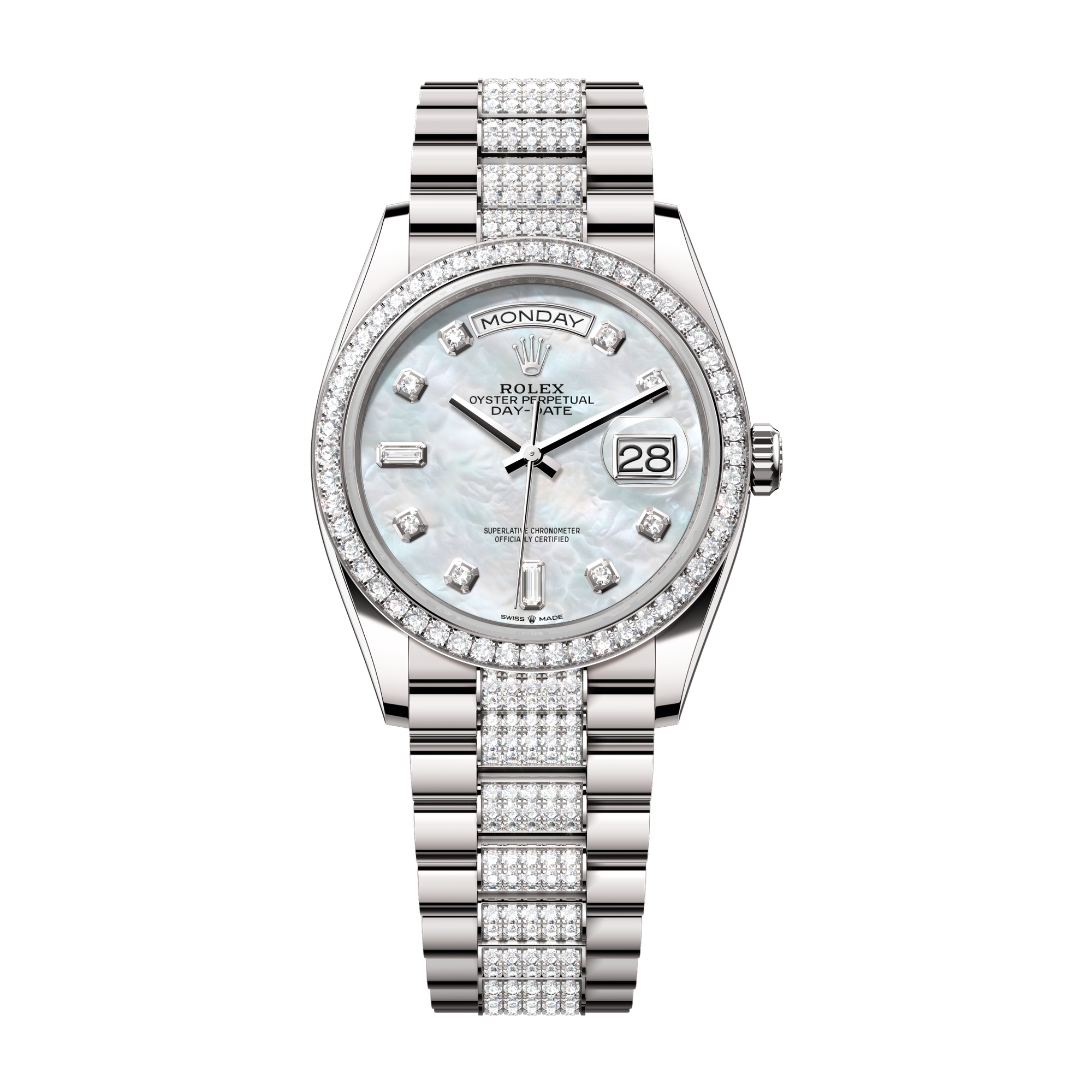 Rolex Day-Date 36 Mother of Pearl White Gold 36mm