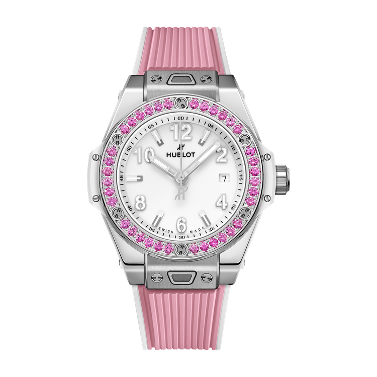 Hublot Big Bang One Click White Steel Rubber 33mm