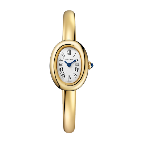Cartier Baignoire Mini Silver Yellow Gold 18.7mm