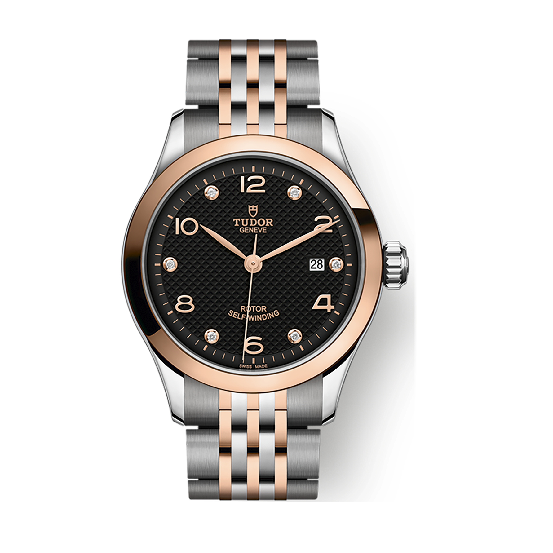 Tudor 1926 28 Black Two-Tone 28mm