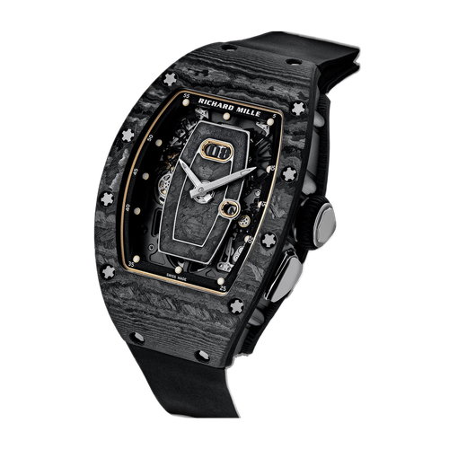 Richard Mille RM 037 Skeleton Carbon Rubber 34.4mm