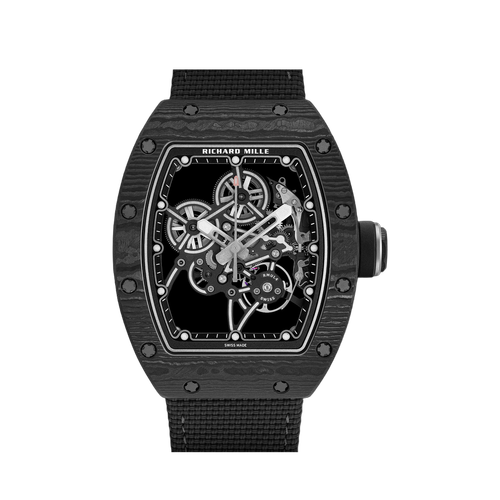 Richard Mille RM 55-01 Skeleton Carbon Rubber 37.95mm