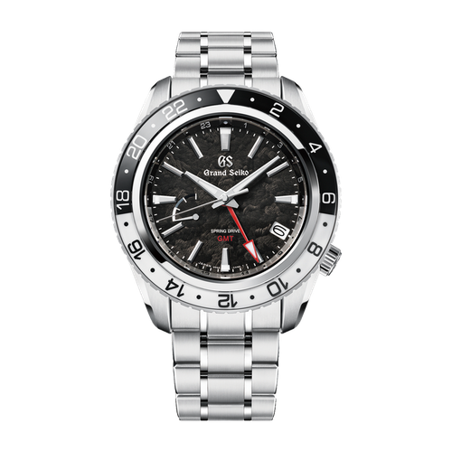 Grand Seiko Sport Triple Time Zone Black Steel 44mm