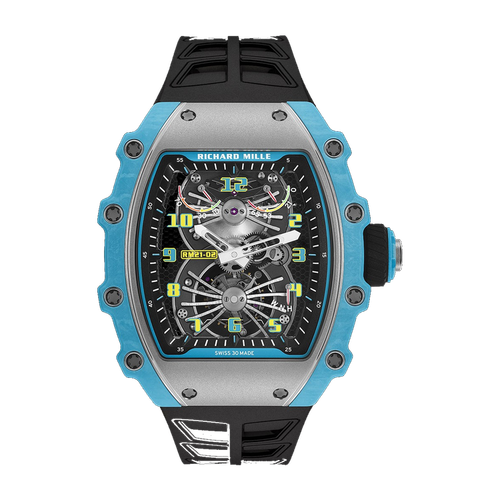 Richard Mille "Aerodyne" RM 21-02 Skeleton Carbon Rubber 42.68mm