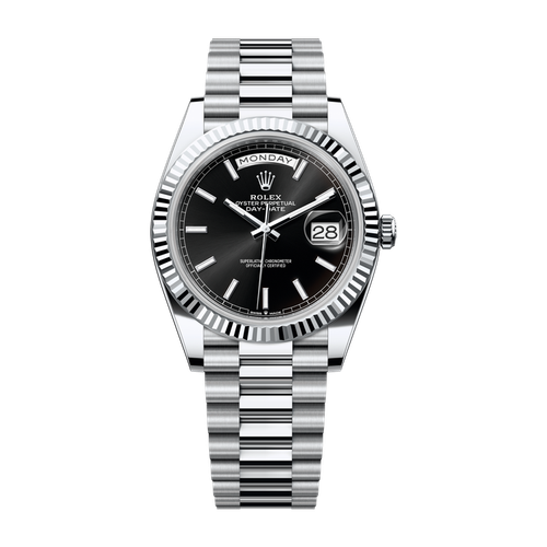 Rolex Day-Date 40 Black Platinum 40mm