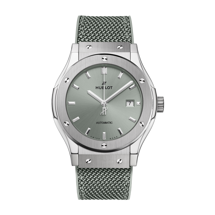 Hublot Classic Fusion Green Titanium Rubber 42mm