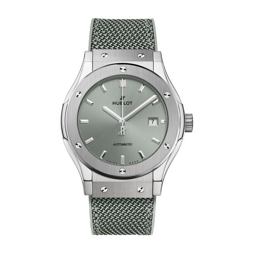 Hublot Classic Fusion Green Titanium Rubber 42mm