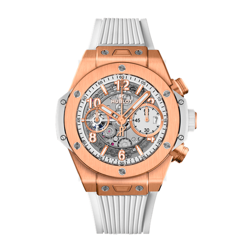 Hublot Big Bang Unico White King Gold Rubber 42mm