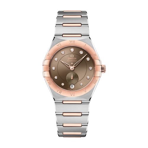 Omega Constellation Brown Two-Tone 34mm