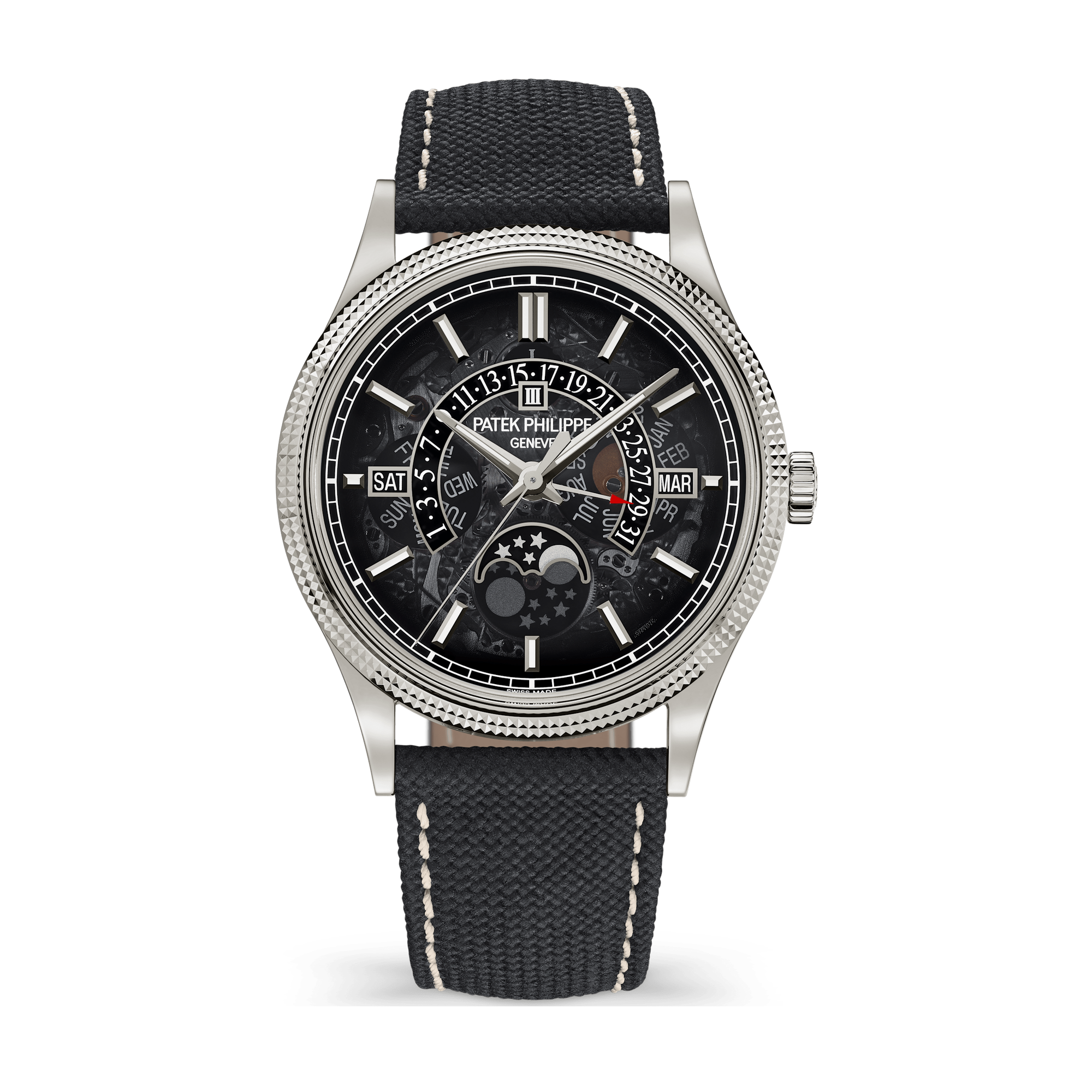 Patek Philippe Grand Complications Grey White Gold Rubber 39.5mm