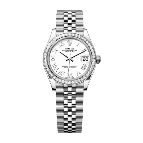 Rolex Datejust 31 White Steel & White Gold 31mm