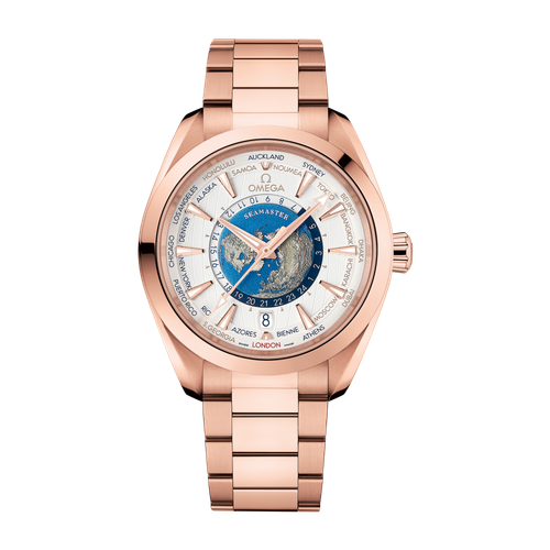 Omega Seamaster Aqua Terra 150M Silver Rose Gold 43mm