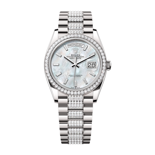 Rolex Day-Date 36 Mother of Pearl White Gold 36mm