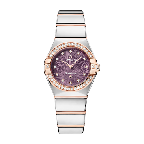 Omega Constellation Purple Two-Tone 25mm