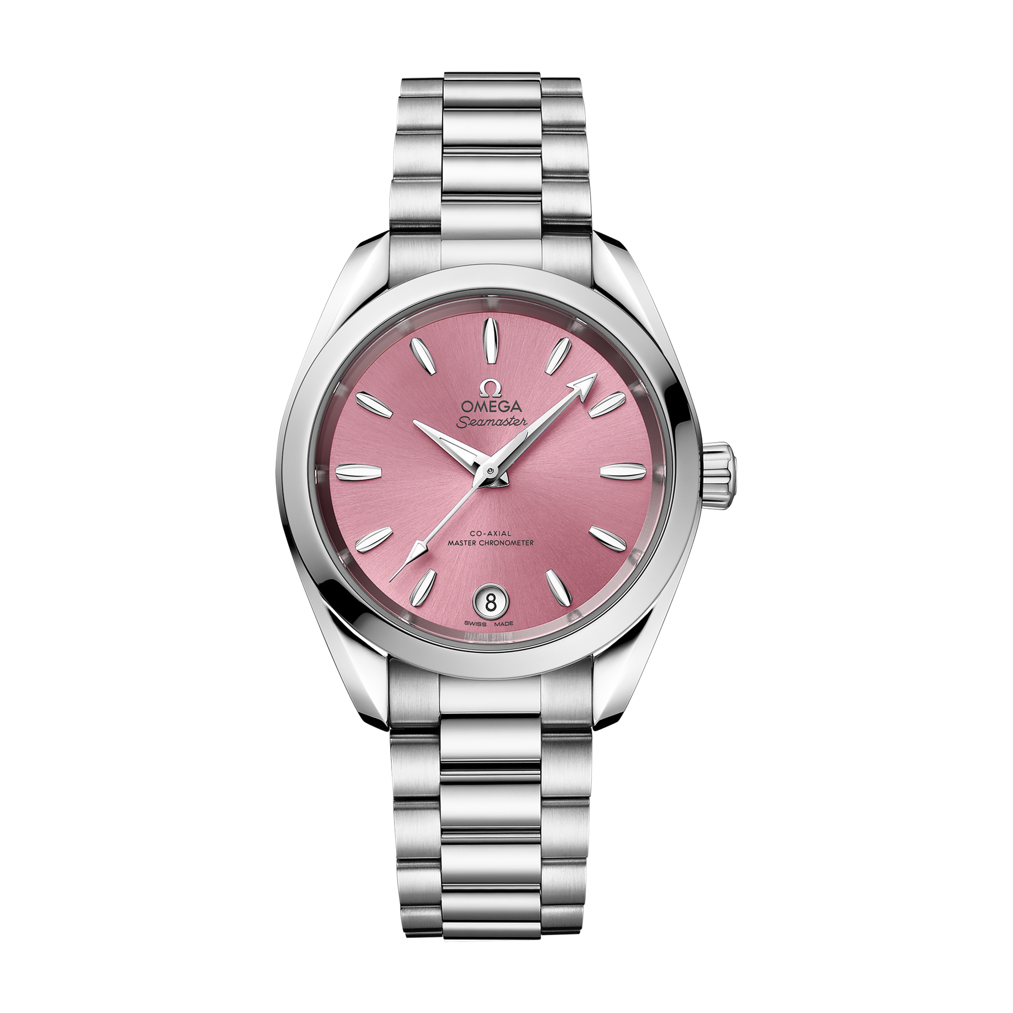 Omega Seamaster Aqua Terra Shades Pink Steel 34mm