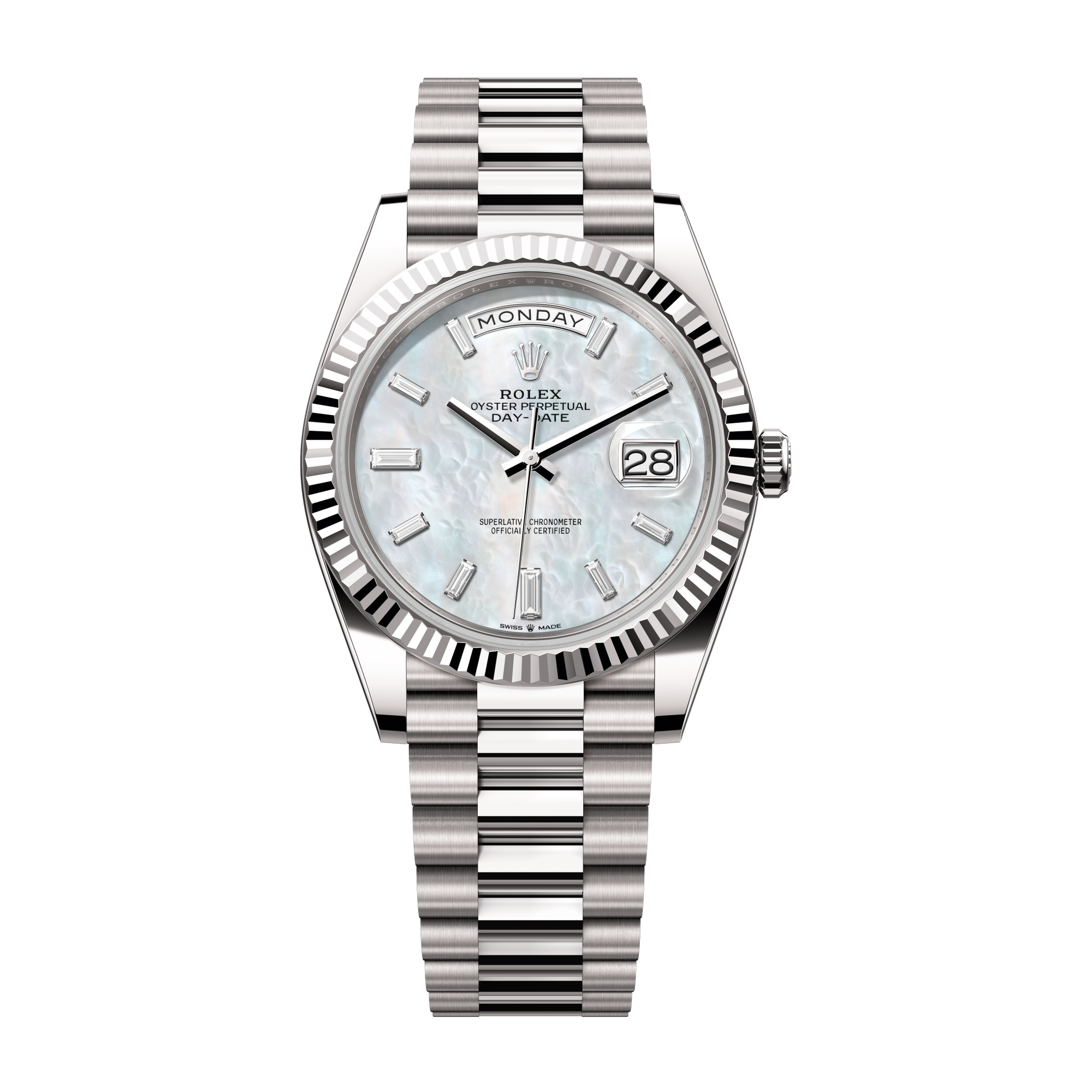 Rolex Day-Date 40 Mother of Pearl White Gold 40mm