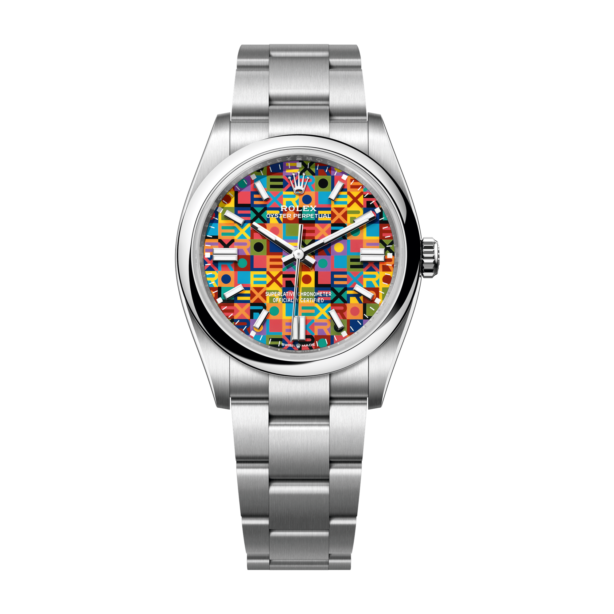 Rolex "Celebration" Oyster Perpetual 36 Turquoise Steel 36mm
