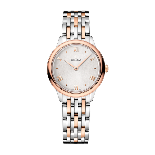 Omega De Ville Prestige Silver Two-Tone 27.5mm