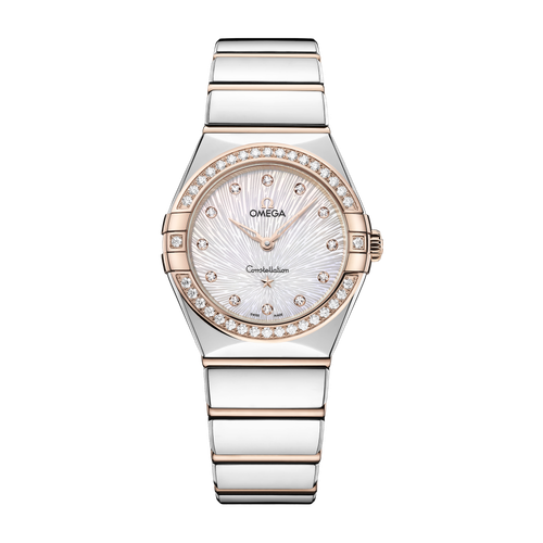 Omega Constellation White Two-Tone 28mm