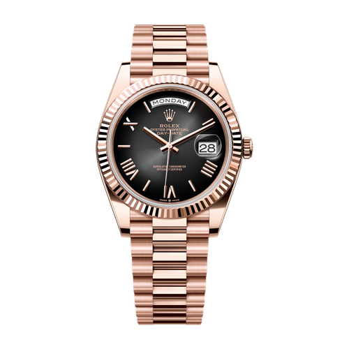 Rolex Day-Date 40 Dark Grey Rose Gold 40mm