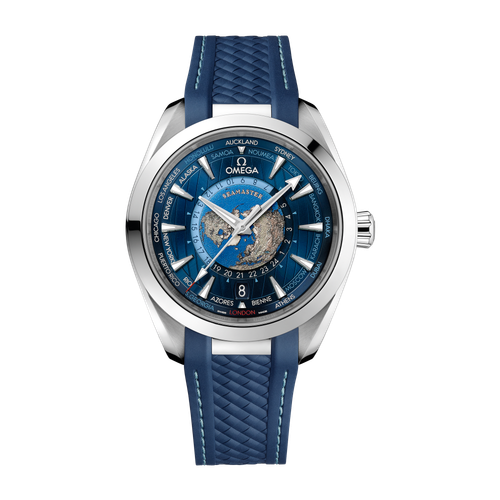 Omega Seamaster Aqua Terra 150M Blue Steel Rubber 43mm