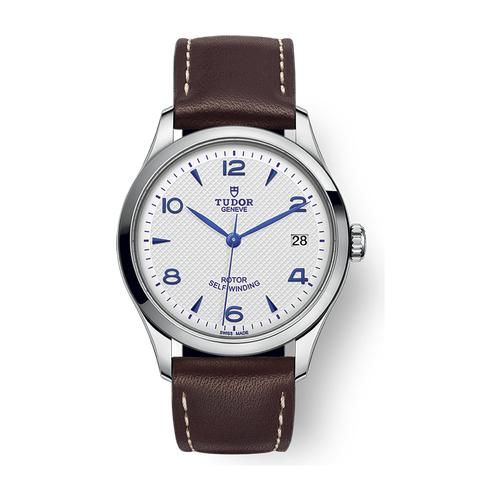 Tudor 1926 36 White Steel Leather 36mm