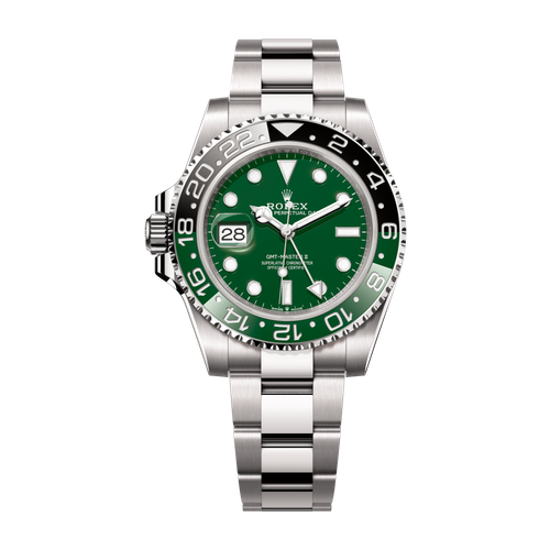 Rolex GMT-Master II Green White Gold 40mm