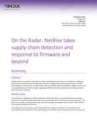 On the Radar report cover