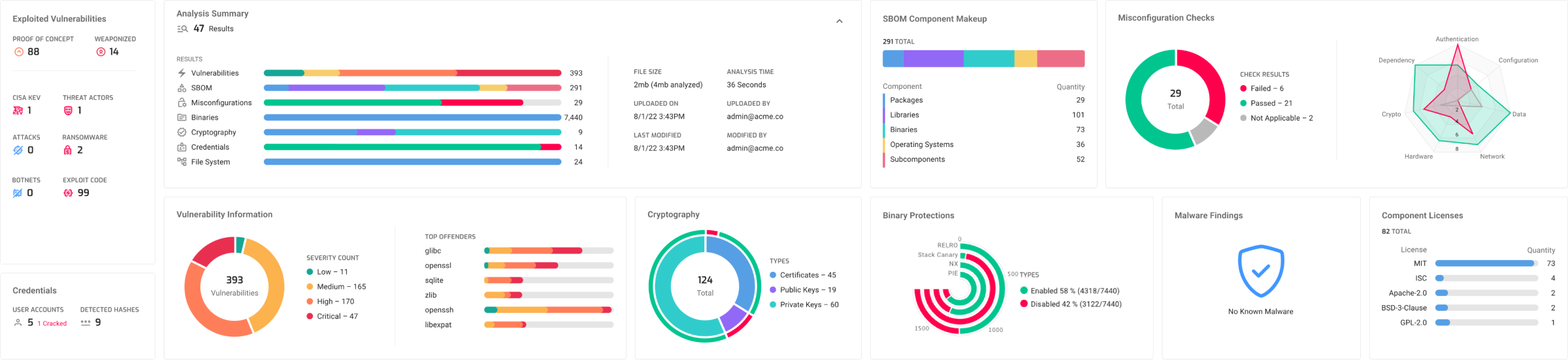NetRise-Firmware-Report-Summary